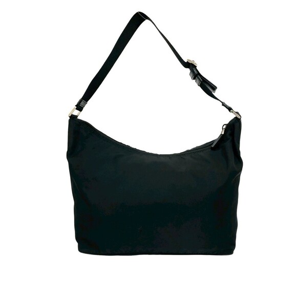 PRADA Black Leather Shoulder Bag - Picture 3 of 10